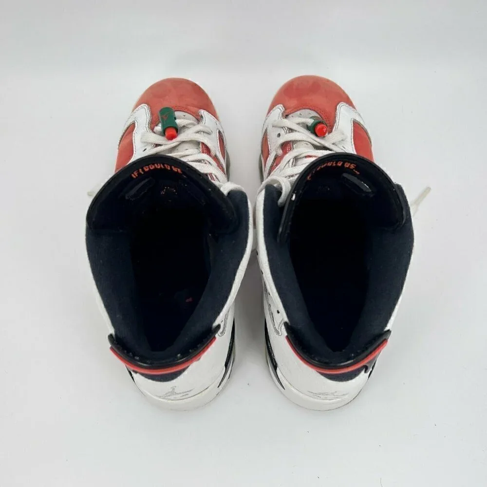 Nike Unisex Kids Air Jordan 6 Retro Gatorade 384665-145 White Sneaker Shoes 7Y